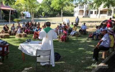 Mass at Singing Horse Foundation